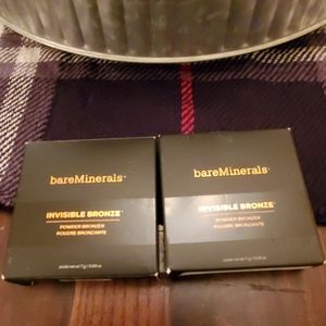 2 NIB Bareminerals Invisible Powder Bronzers Fair